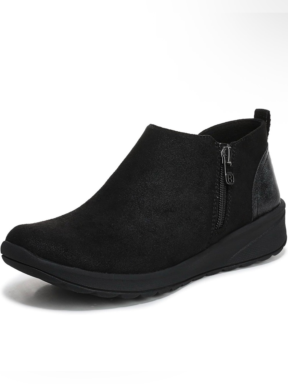 ♥️♥️Life Stride BZees Women's Greta Boot Ankle Bootie with Side Zip | Black 10